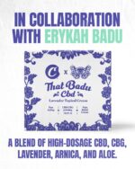 Badu CBD Lavender Topical Cream | That Badu CBD Lavender Topical Cream