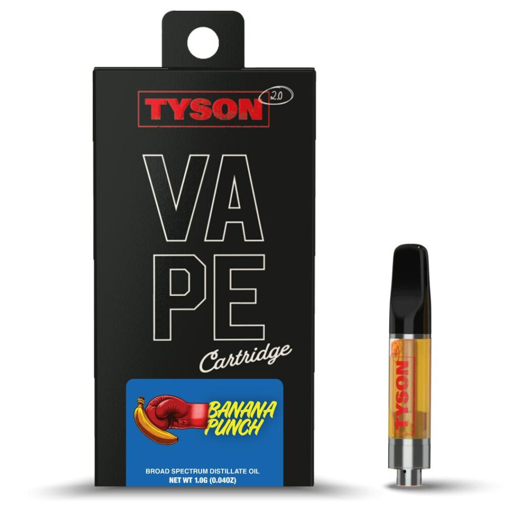 Where to Buy Mike Tyson 2.0 Banana Punch Distillate Cart? Buy Tyson 2.0 Banana Punch Vape Pen Cart